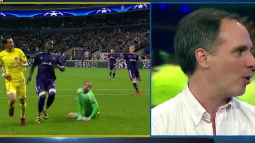 Manu Sainz, en El Chiringuito. Foto. Twitter (@elchiringuitotv)