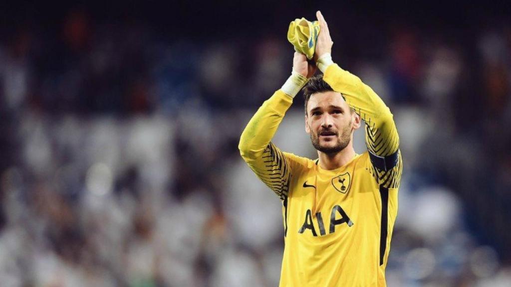 Lloris, tras el partido ante el Madrid. Kane, ante el Real Madrid. Foto Twitter (@SpursOfficial)
