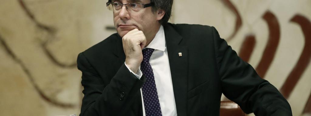 El presidente de la Generalitat, Carles Puigdemont.