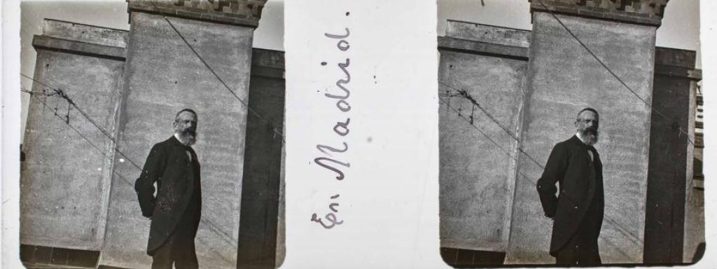 Augusto Arcimís, meteorólogo y fotógrafo.