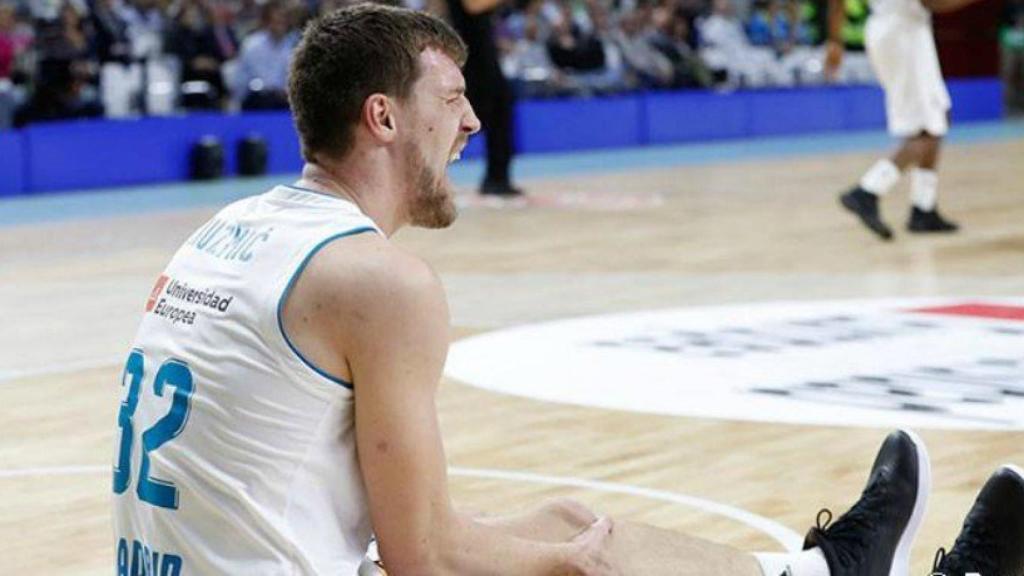 Kuzmic se lesiona ante el CSKA
