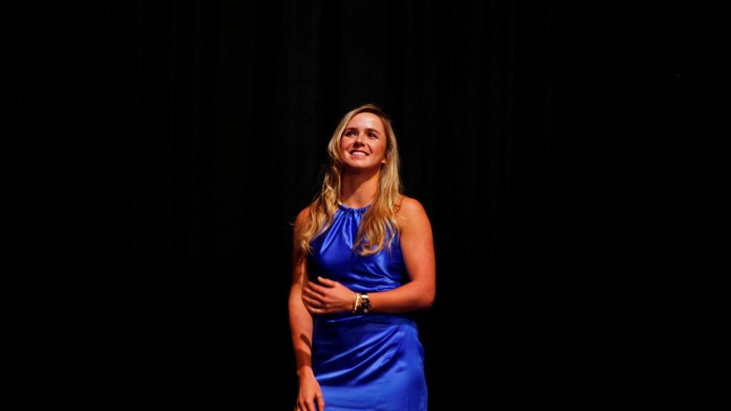 Svitolina, en la gala de la Copa de Maestras.