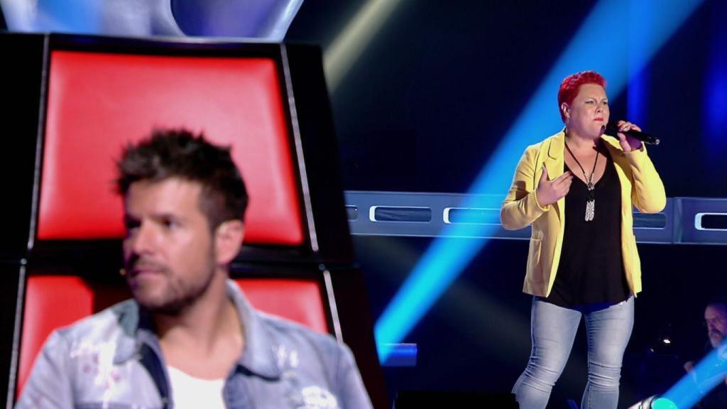 Pablo López en 'La Voz' (Telecinco).