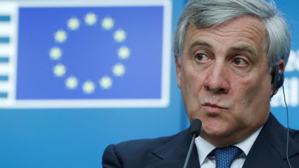 El presidente del Parlamento Europeo, Antonio Tajani.