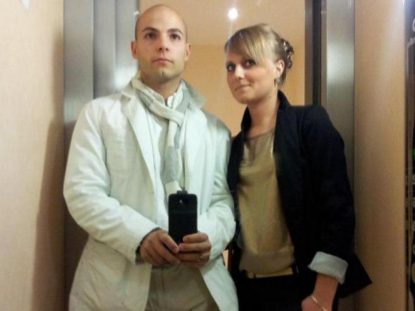 Marina y Morate, en una foto cuando eran pareja.