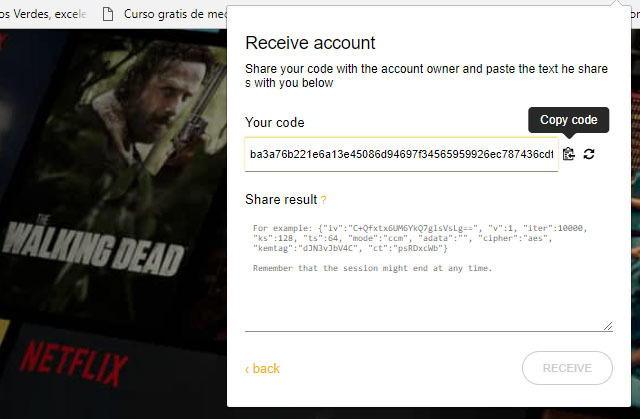 compartir cuenta netflix sin clave share account recive account my code