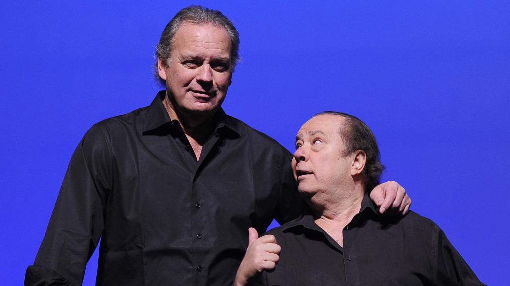 Bertín Osborne y Arévalo, ya no sonríen como antes.