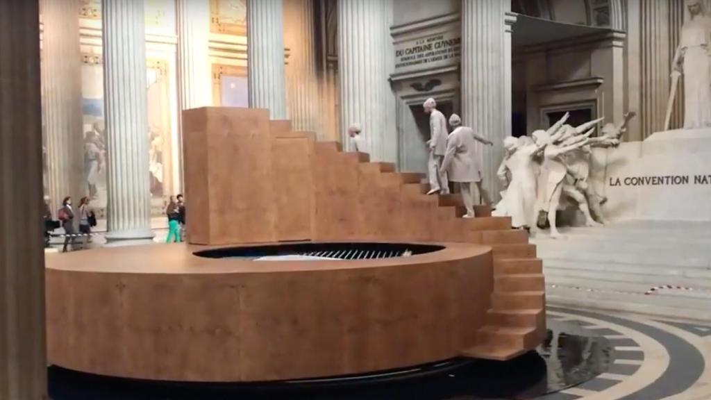 Imagen del vídeo de la instalación