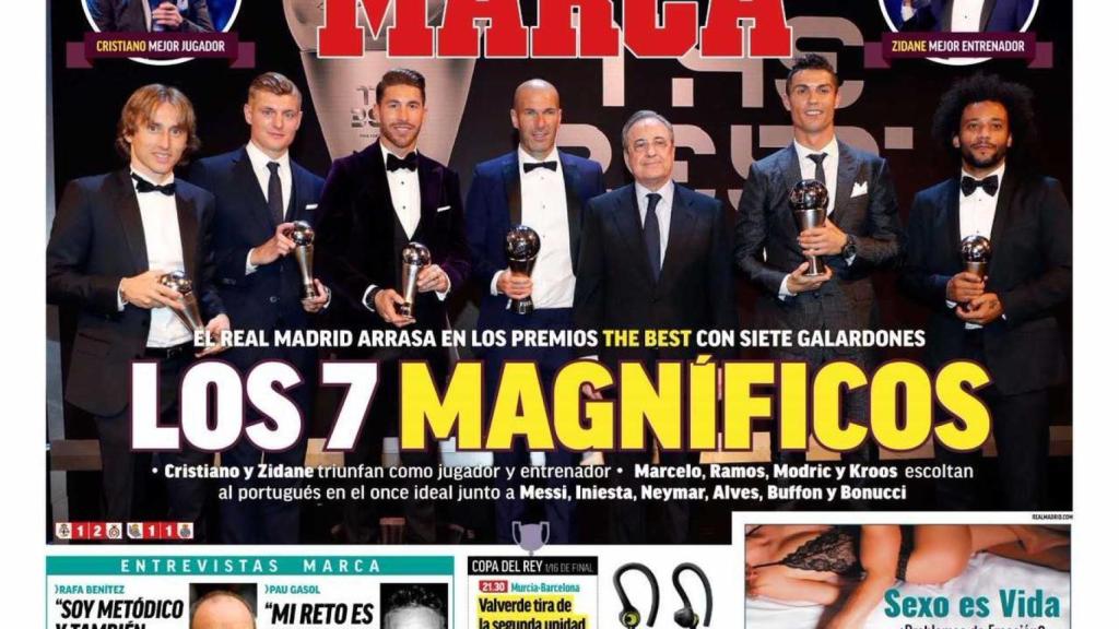 Portada MARCA (24/10/17)