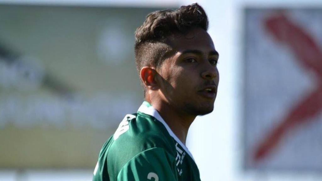 Alan, en un partido con el Palmeiras. Foto: palmeiras.com.br