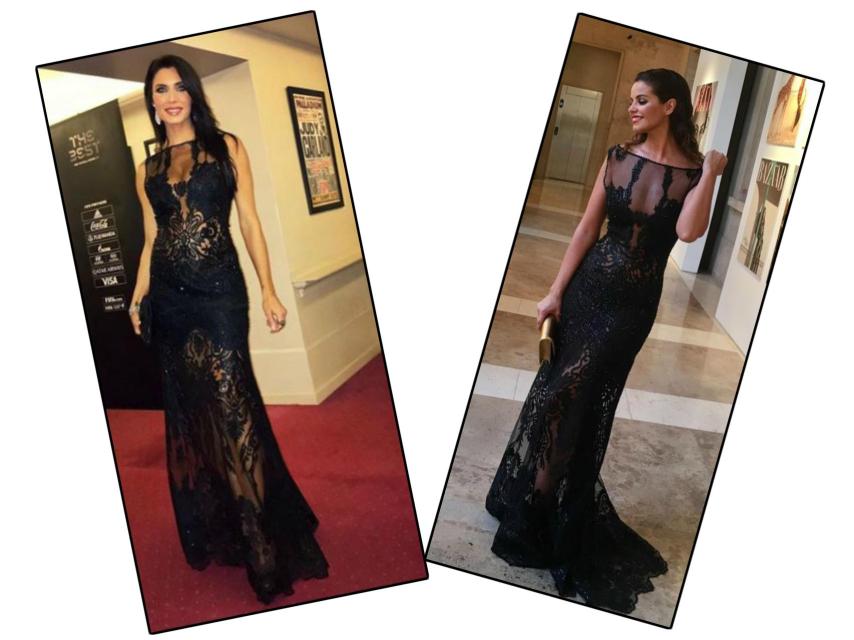 La periodista Pilar Rubio y la actriz Marta Torné.