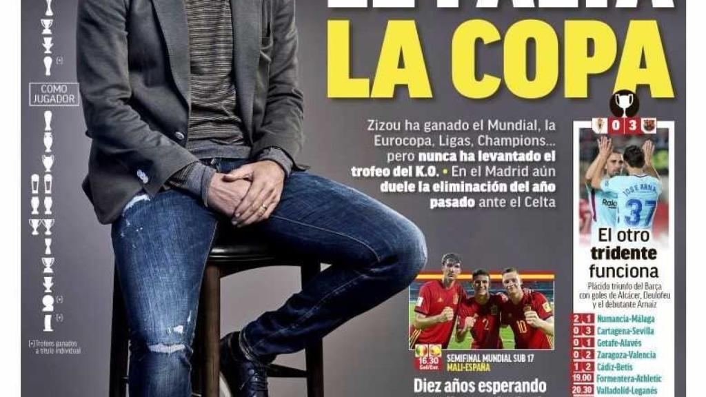 Portada MARCA (25/10/17)