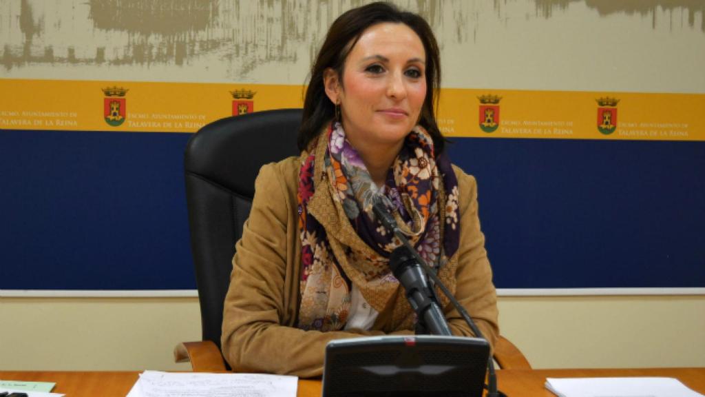 María Rodríguez, portavoz del equipo de Gobierno de Talavera de la Reina
