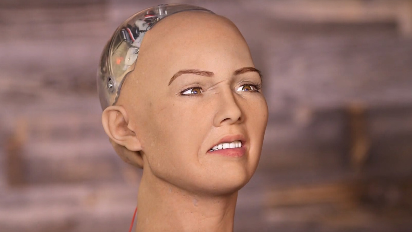 sophia robot expresiones