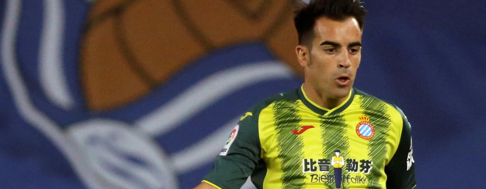 Jurado en el último partido del Espanyol.