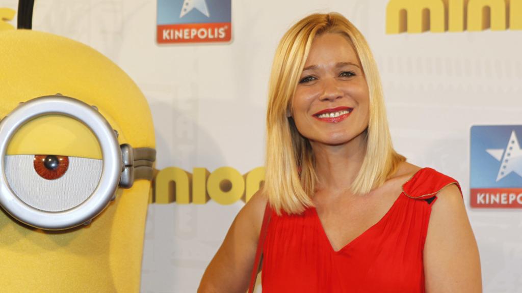 Carla Hidalgo, en la premier de la película de 'Minions'.
