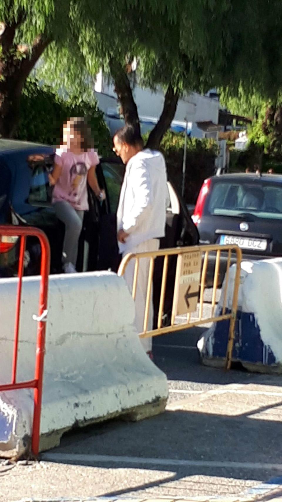 Julián Muñoz por las calles de Marbella.