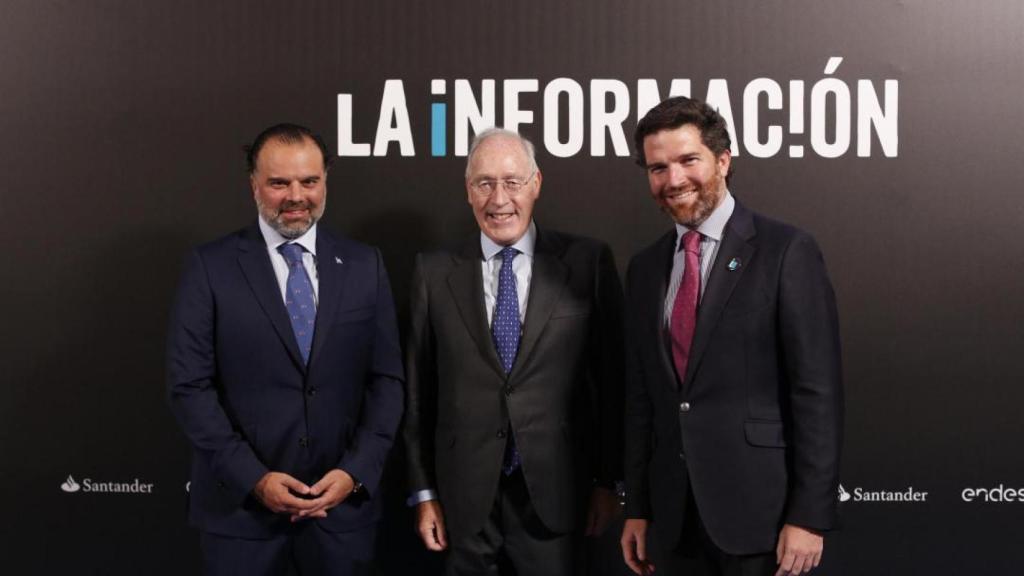 Fernando de Yarza, Manuel Pizarro e Íñigo de Yarza.