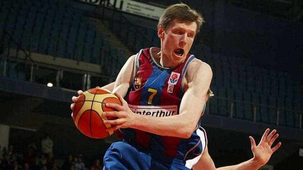 Gregor Fucka en su etapa en el Barça.