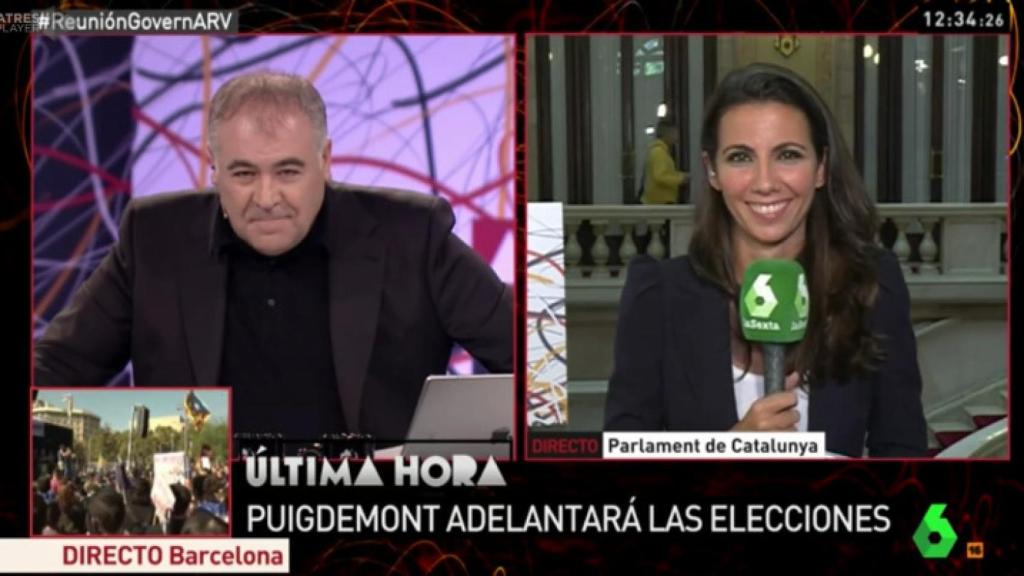 Antonio García Ferreras y Ana Pastor.