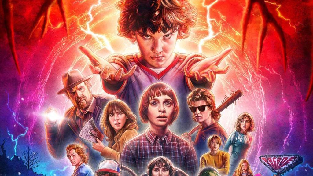 Fotograma de Stranger Things, una de las series estrella de Netflix