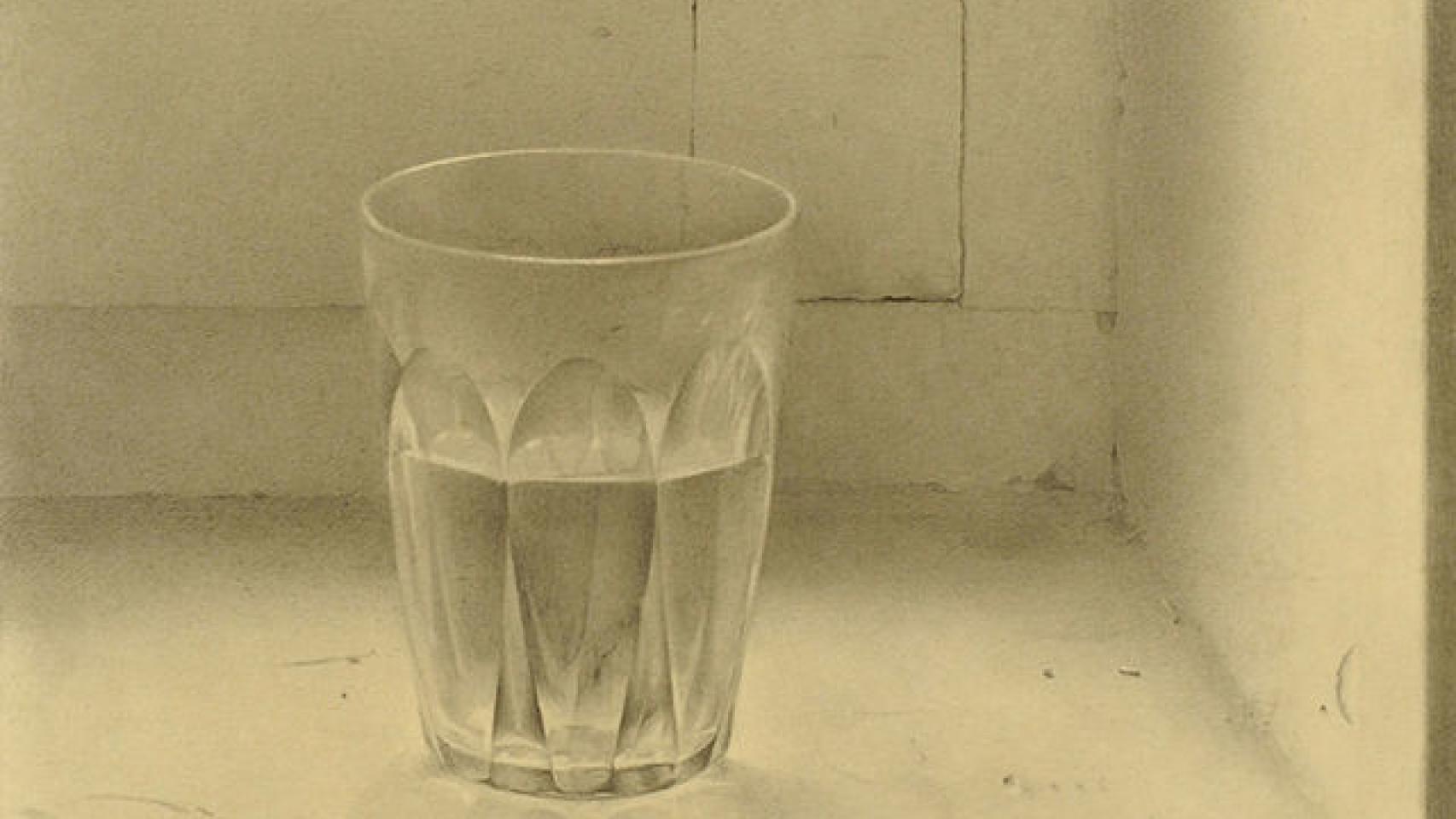 El vaso de Isabel Quintanilla, pintado en 1969.