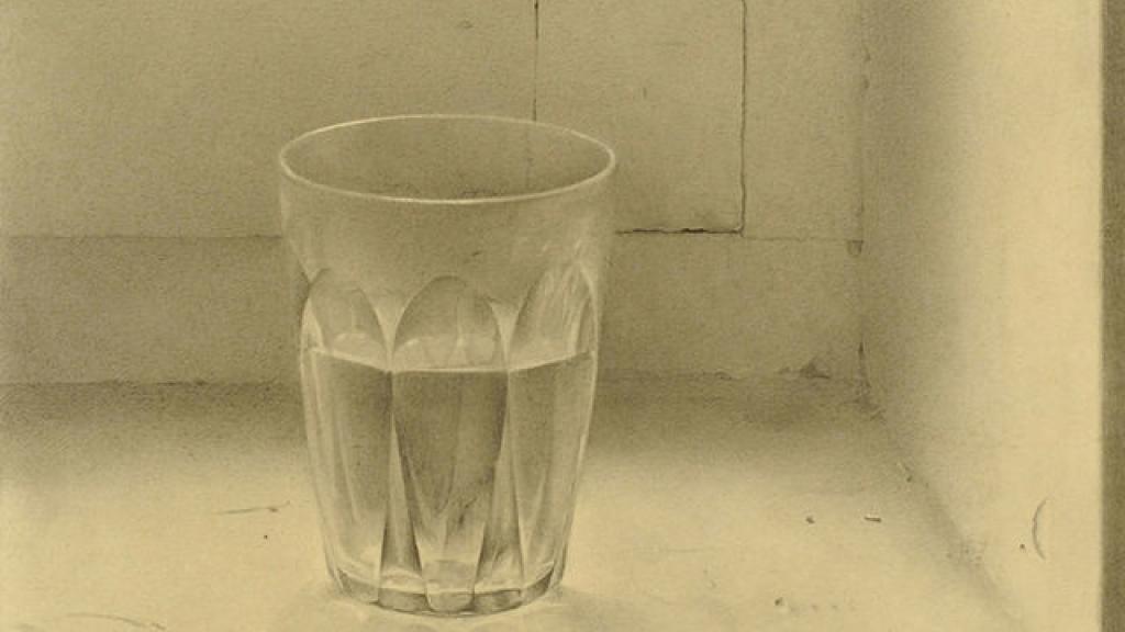 El vaso de Isabel Quintanilla, pintado en 1969.