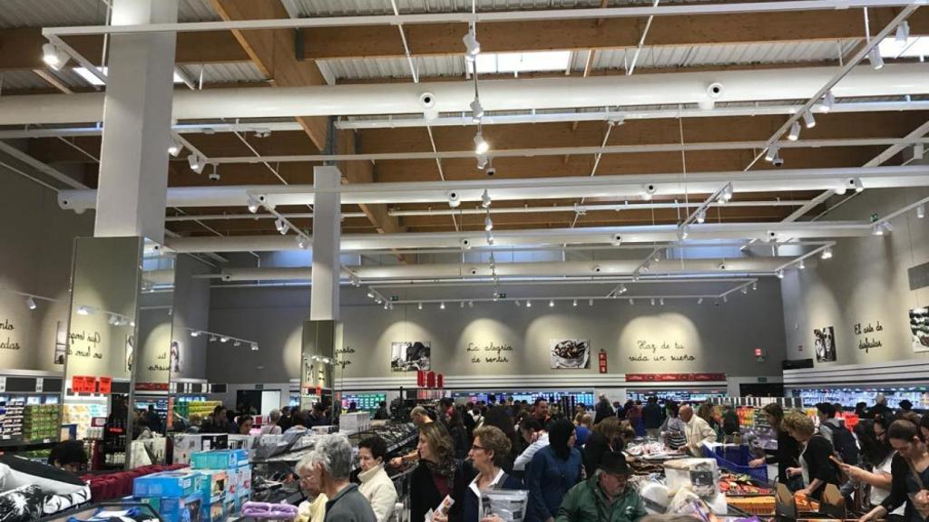 Lidl en Isla Azul el día de su inauguración.