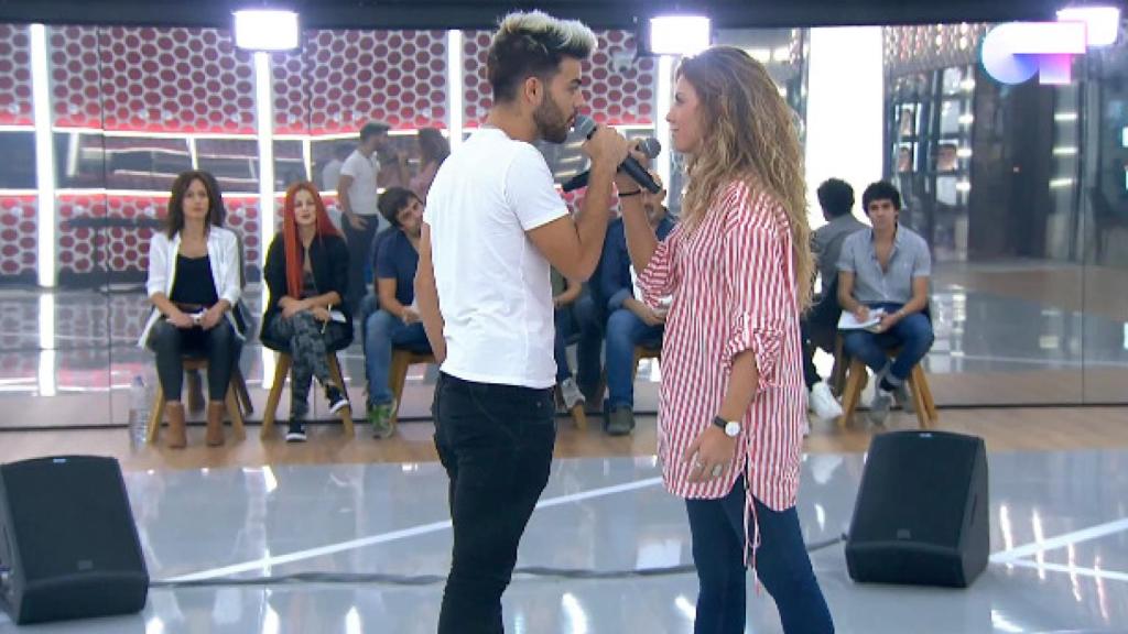 Primer pase de micros de 'Operación Triunfo'.