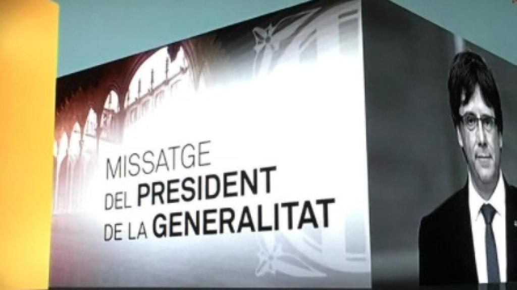 Imagen emitida en TV3.