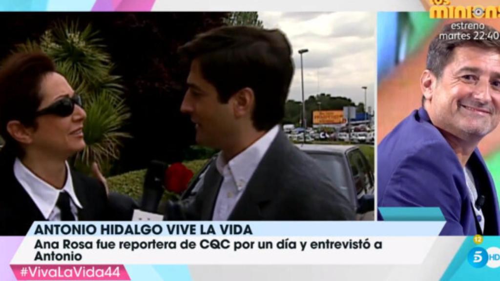 El día que Ana Rosa Quintana fue reportera de ‘Caiga quien caiga’