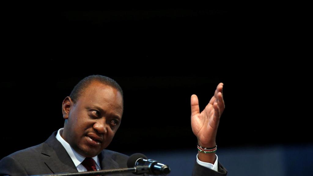Uhuru Kenyatta habla tras ser elegido presidente.