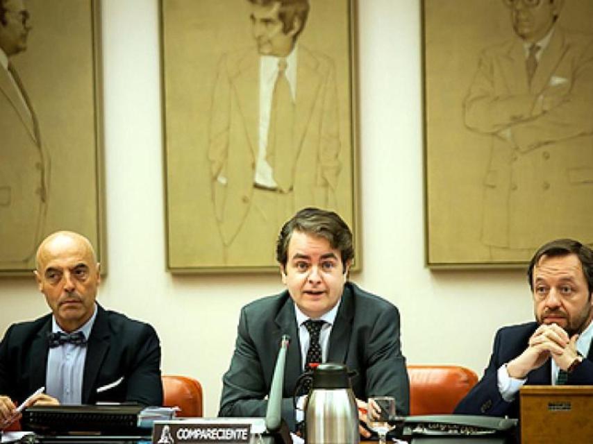 Bermúdez de Castro, durante una comparecencia en el Congreso.