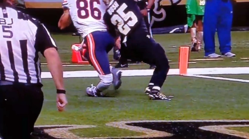 Un jugador de la NFL se lesiona gravemente y podría perder la pierna