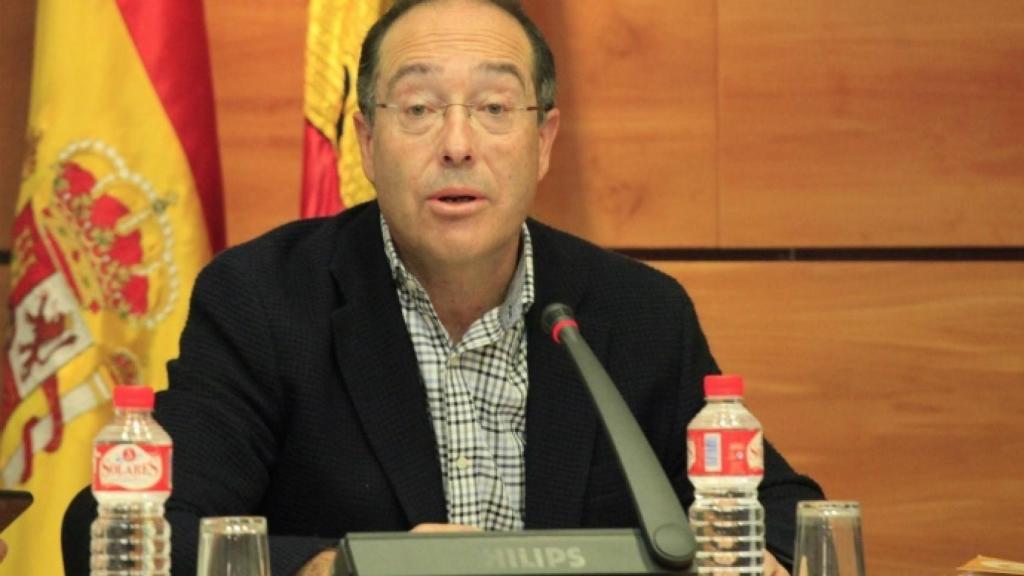 Francisco Javier Carmona, este lunes en las Cortes