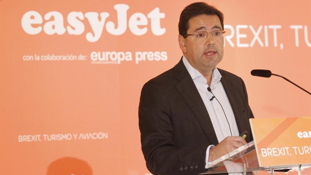 Javier Gándara, director general de easyjet para España, Portugal y Países Bajos.