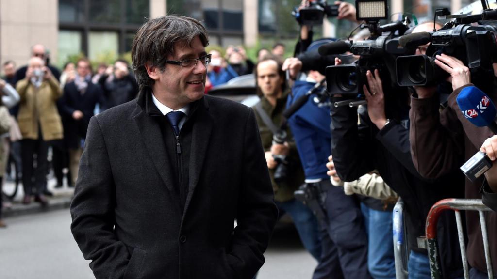 Carles Puigdemont en Bruselas