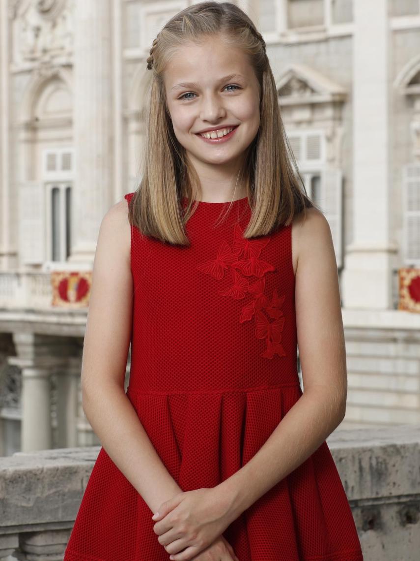 Retrato oficial de la princesa de Asturias.