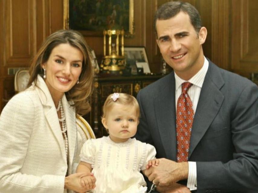 Primer posado oficial de la princesa Leonor.