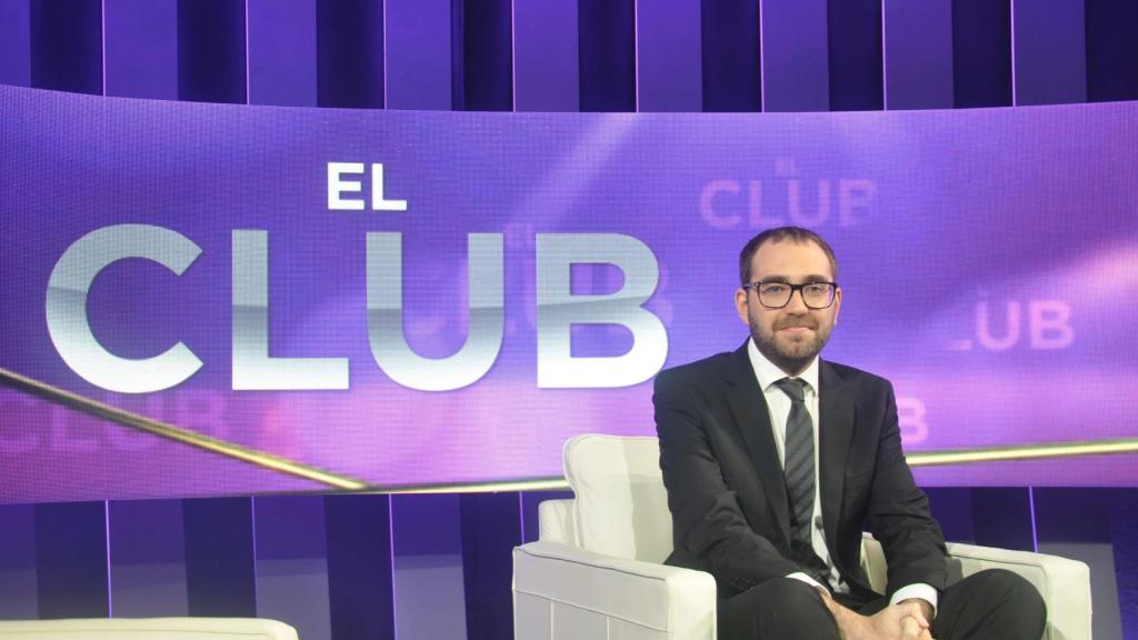 Axel Torres, en una imagen en los estudios de su programa.