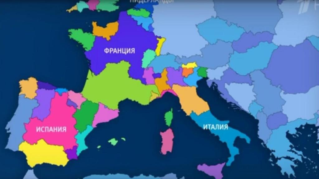 Así son las España y Europa amenazadas según la televisión rusa