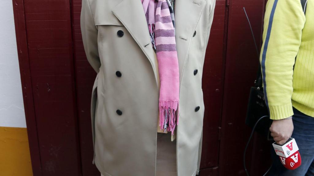 Jesús Quintero durante la feria taurina de Olivenza en 2015.