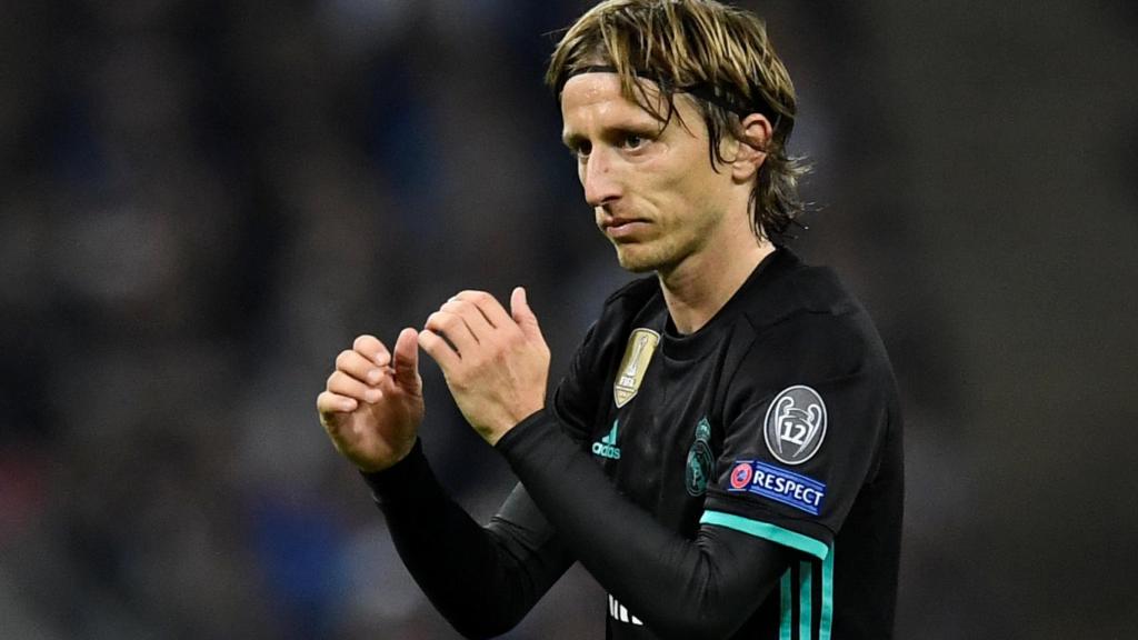 Modric, otro de los futbolistas que han decaído en estos últimos partidos.