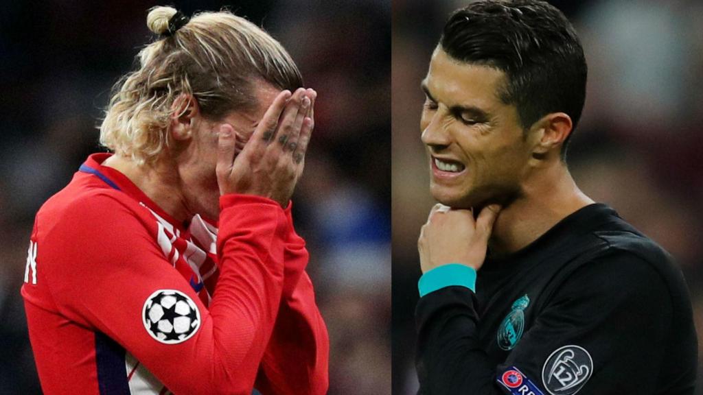 Griezmann y Cristiano Ronaldo.