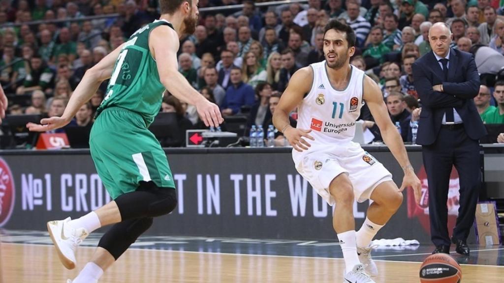 Facundo Campazzo ante el Zalgiris.