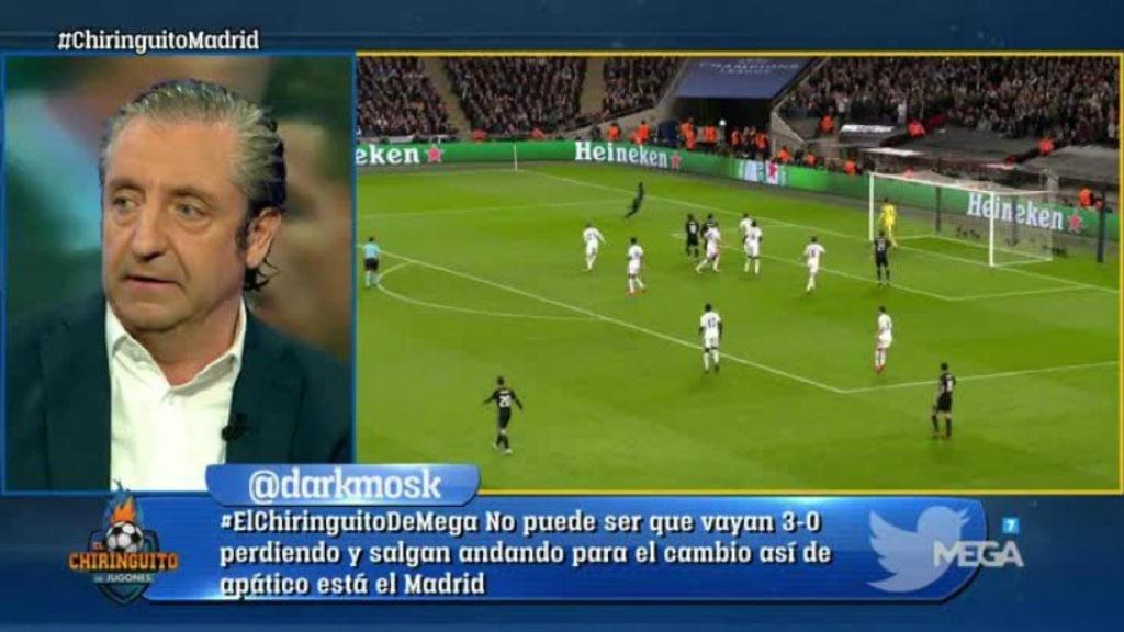 Pedrerol, en El Chiringuito