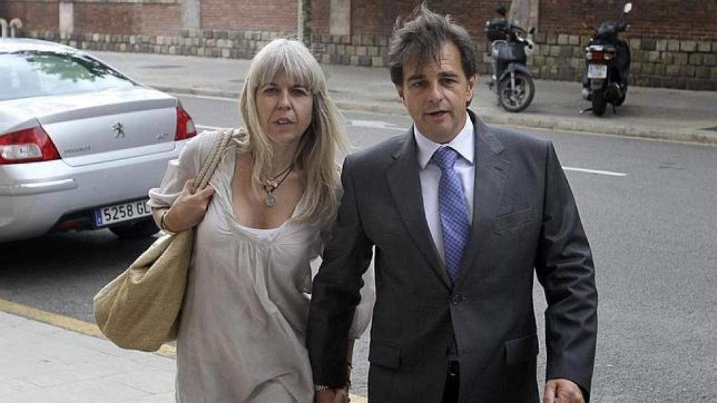 Alba Tous y su marido, Lluís Corominas.
