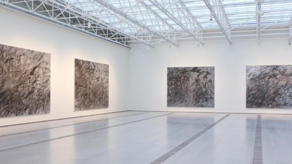 Image: Julie Mehretu, pintura de historia