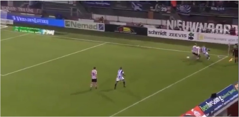 Gran jugada de Odegaard