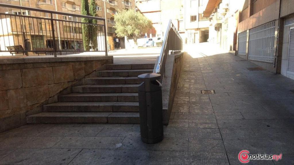 accesibilidad escaleras rampa